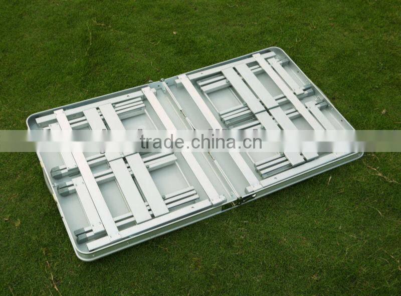 4 seat Aluminium Outdoor Furnitue leisure picnic table camping table