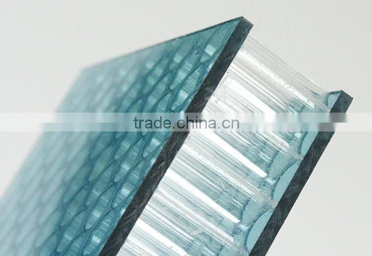 Nonmetal universal customize color decorative translucent honeycomb resin panel
