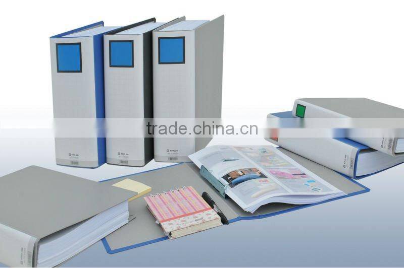 A4 File folder with 2 side openable mechanism