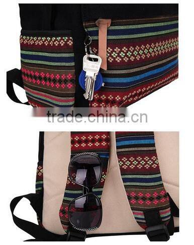 Casual style lightweight canvas laptop bag/shoulder bag /school bag /travel bag