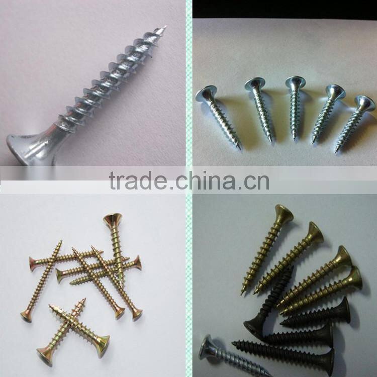 size 3.9*20 Bugle Head Coarse thread drywall screw nails steel/iron for Wooden keel