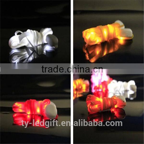Light Up Your Step fashion waterproof light shoelaces