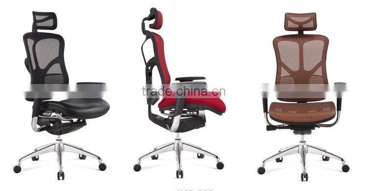 high back with headrest muti-function economic office chair