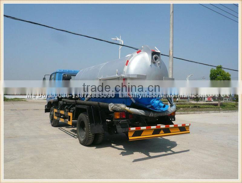 8CBM VACUUM SEWER SCAVENGER TRUCK