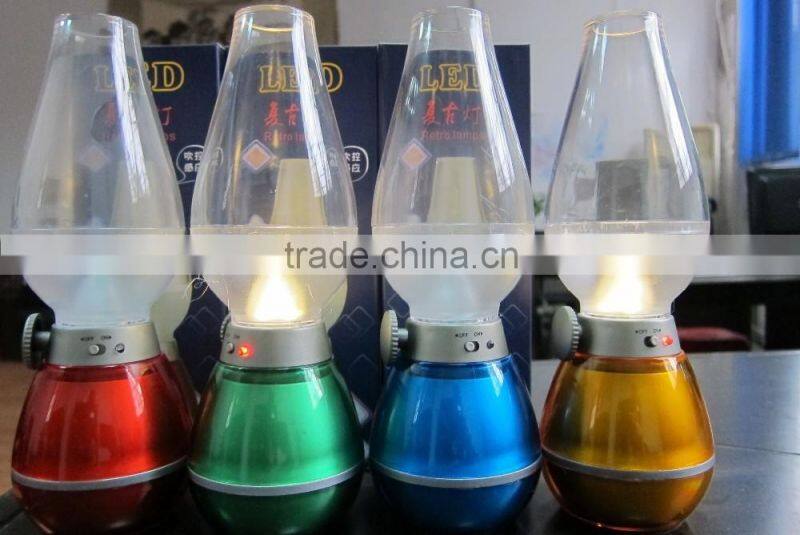 0.4W with blowing control function led kerosene lamps