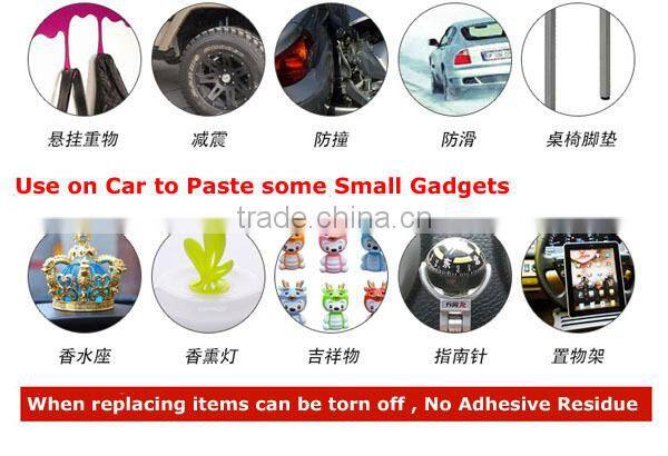 Accept Any Size Thickness OEM Factory Supply Universal Square Double Sided Original 3M Sticker Wall Glass Car Paste Gel Base