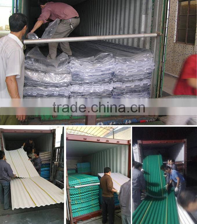 Organic solvent factory fiber roofing sheets