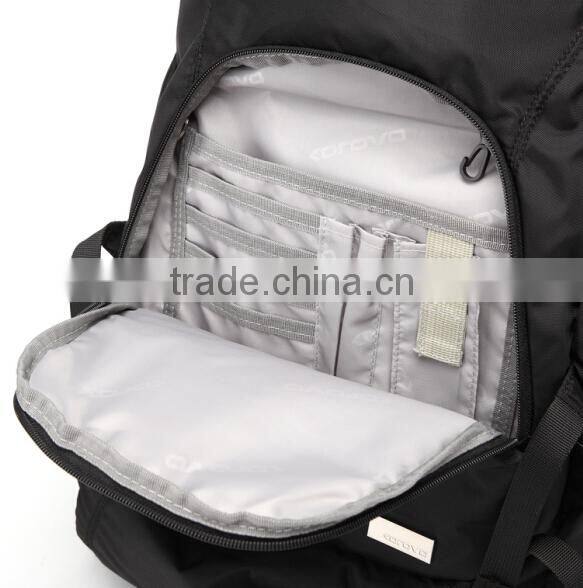 2015 Alibababa China Wholesale Anti-theft Black hiking / school/Sport Backpack