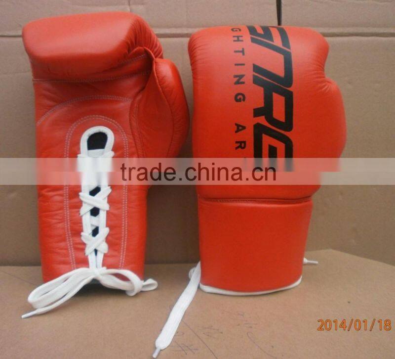 BGM-1124 professional leather boxing gloves manufacturers