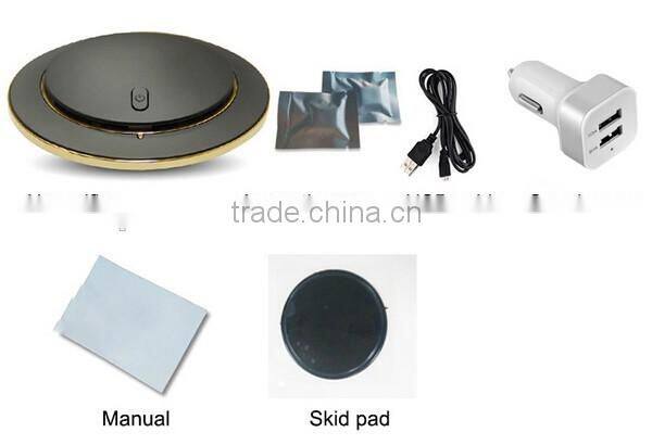 car aromatherapy diffuser activated charcoal car anion air purifier remove smells dust collector