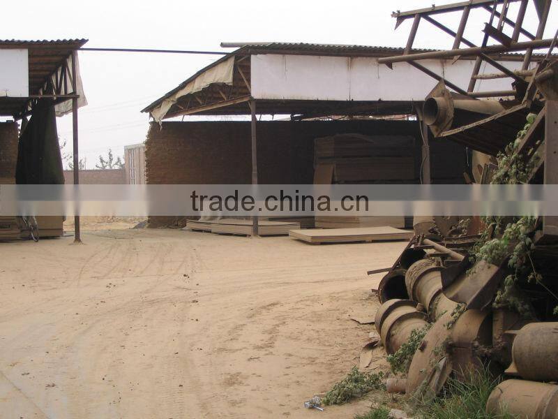 CE Qualified 3mm MDF( MELAMINE FACED MDF)