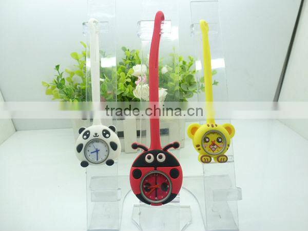 cute cartoon design silicone pocket nurse watch patent