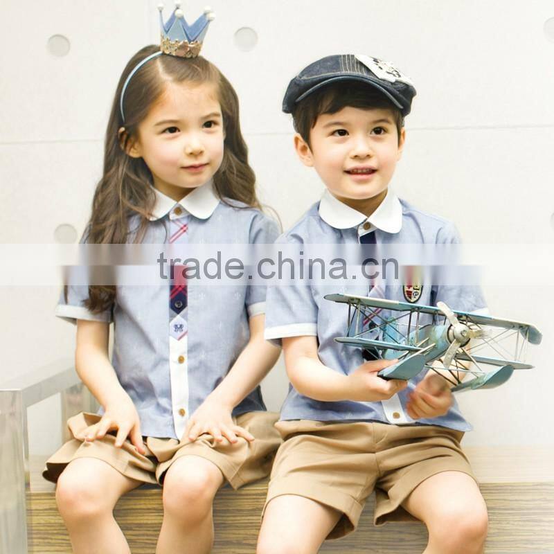 Pastoral, bmi, stripes, princess, lovely summer elementary school kindergarten suit of preppy