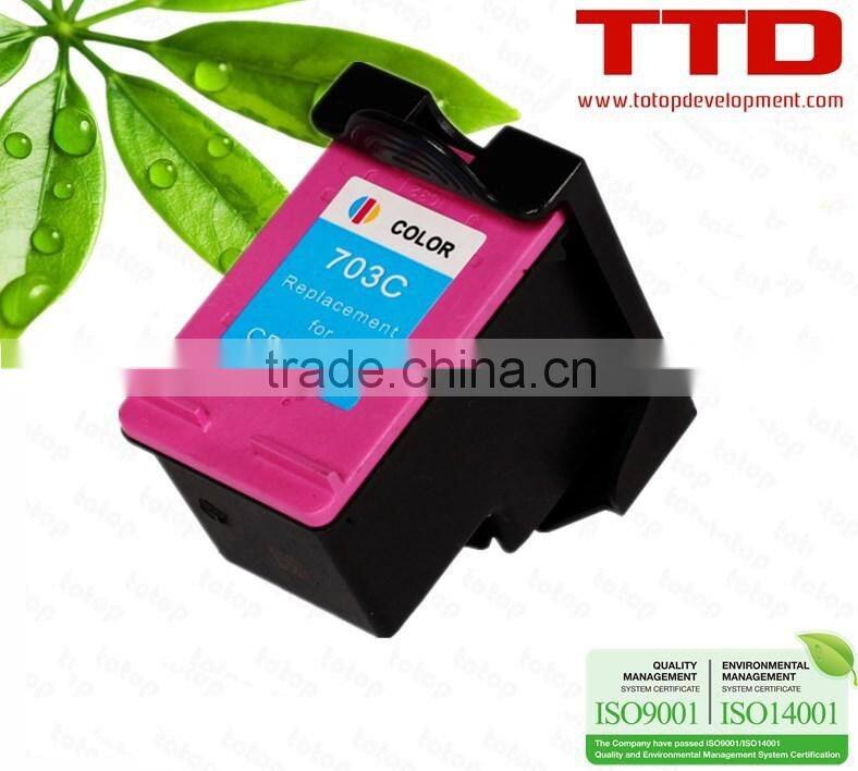 TTD Refurbished 703C Ink Cartridge CD888A for HP Deskjet D730 F735 K109a K109g K209a