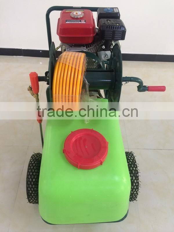 pesticaide nozzle agriculture tool TU26F engin garden sprayer tank wheels