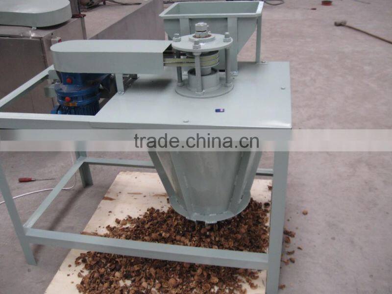 high quality almond/walnut sheller and kernel separator machine,hard walnut shell removing machine