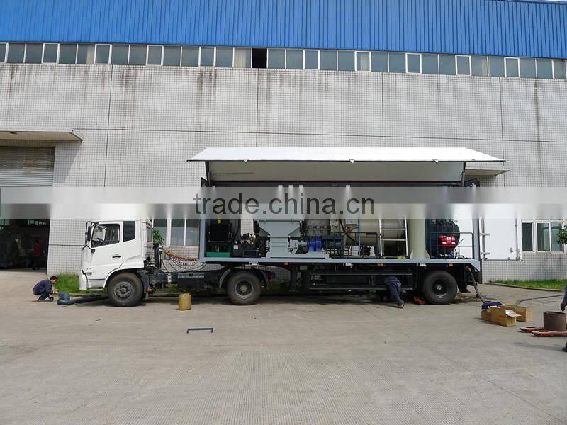 Bio-medical waste sterilizer & shredder truck