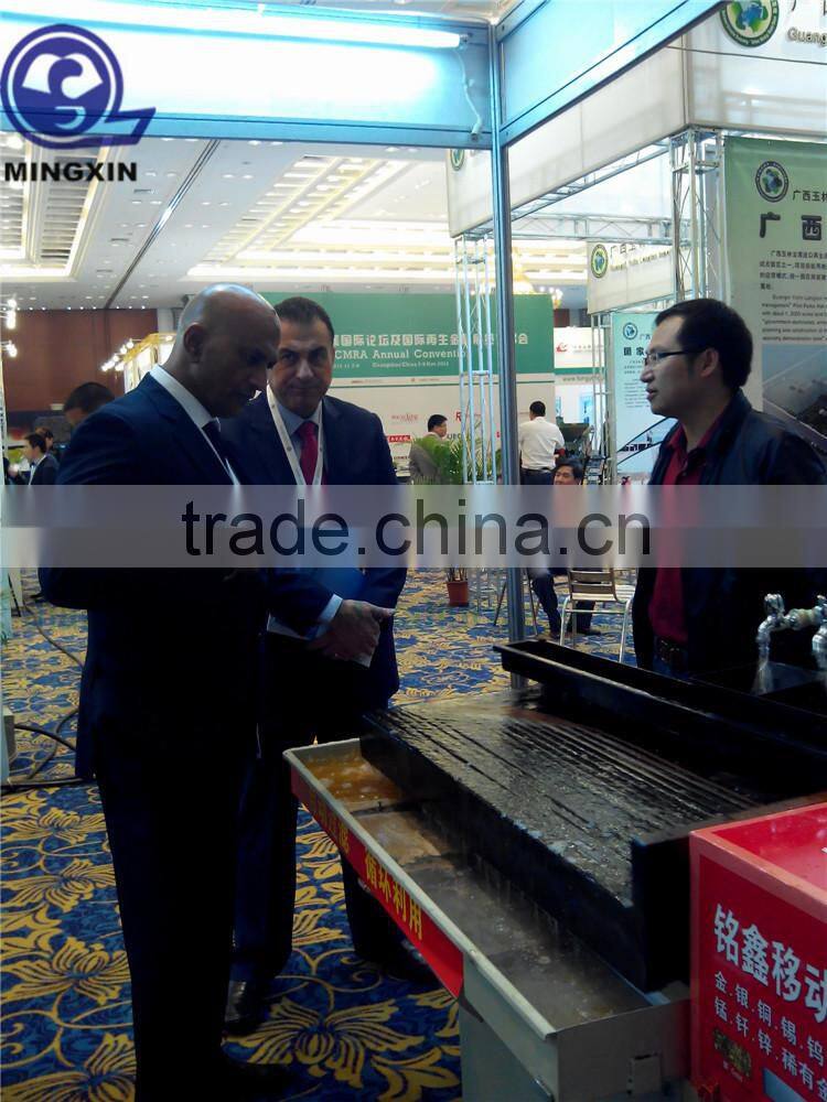 china manufacturer Laboratory testing mining equipment small scale shaking table for sale