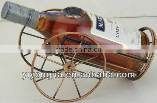 Hotel metal wine rack/unique metal wine racks/metal maple wine rack