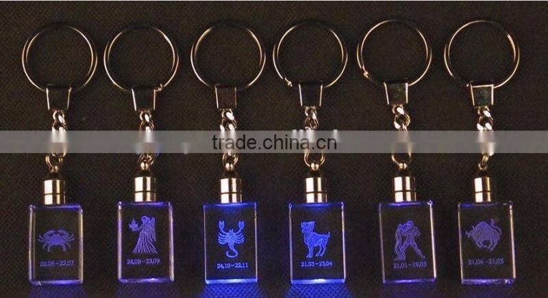 hot sale custom crystal key chain