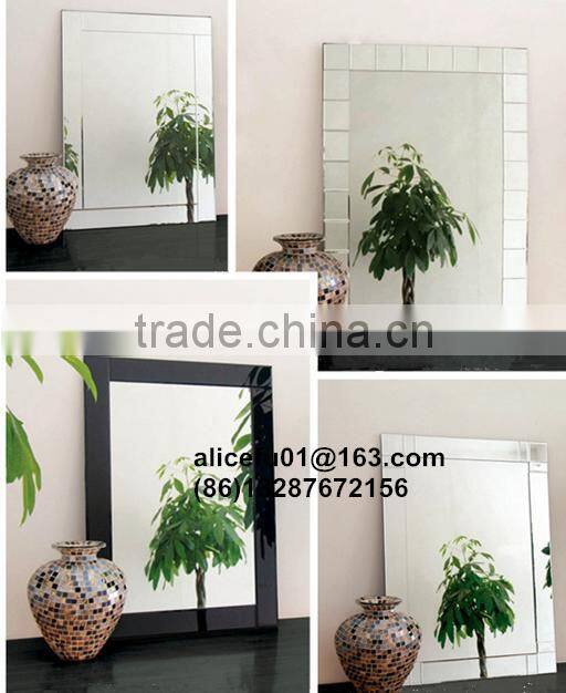 cheap funky design decorative bathroom mirror for home and hotel