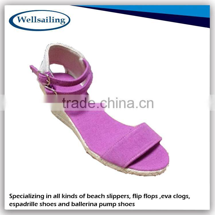 Hot New Product Custom espadrille canvas shoes