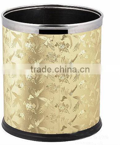 Hotel and restaurant stainless steel trash bin/types of waste bin/bathroom waste basket