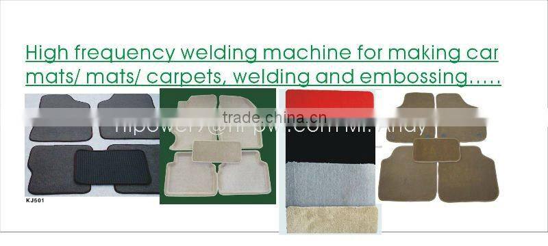 high frequency car mat welding machine