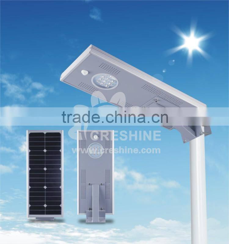 Excellent Quality Integrated Solar LED Street Light 12W