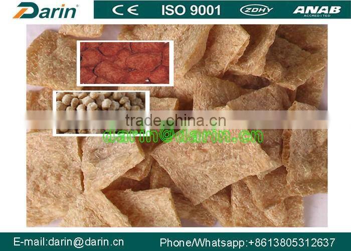 Extrusion Soya Protein Vegetable Nugget Making Machine
