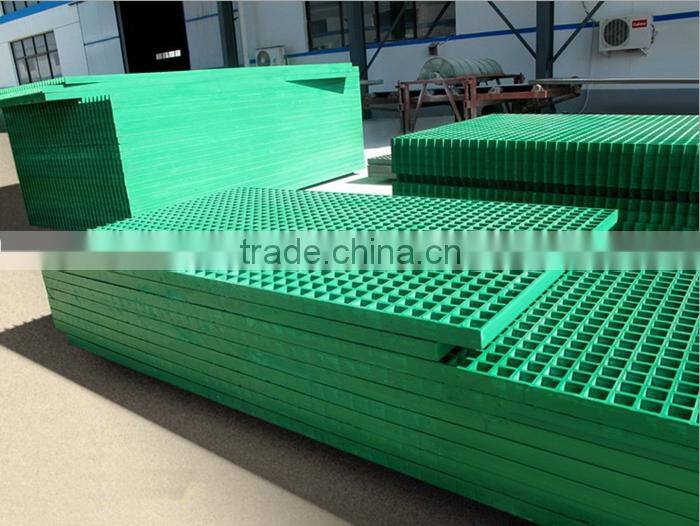 fiberglass frp grating panel, cell 38*38mm mesh size