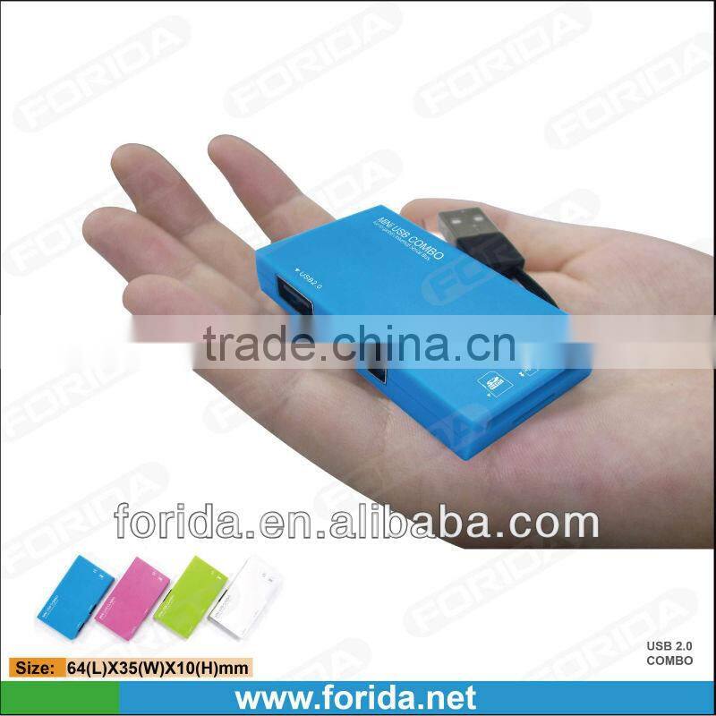 hot selling usb hub and card reader