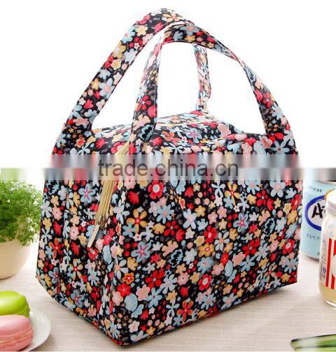 2016 lovely Japanese girl insulated lunch cooler bag