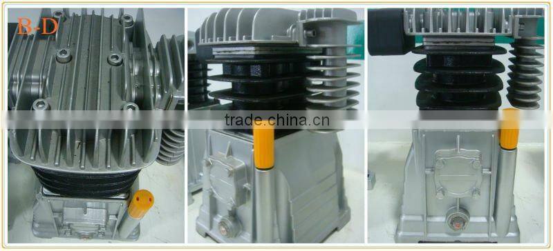 XINYA D-type italy type 8bar 2hp ac piston belt-driven air compressor part compressor head air pump(B2055D)