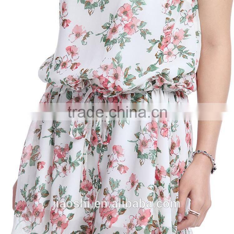 Summer fashion new model one piece girl dress with free sample supply