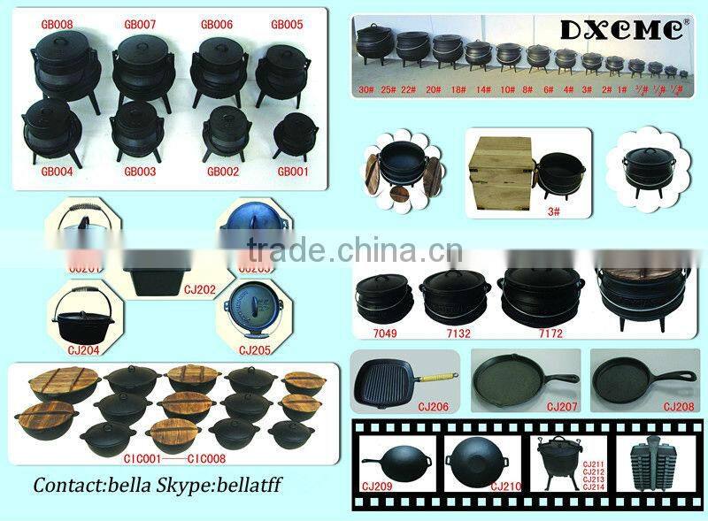 2015 hot sale die cast aluminum non-stick humburger pie sandwich griller used on fire with two handle