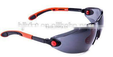 Deltaplus clear polycarbonate single lens adjustable & anti-fog safety glasses