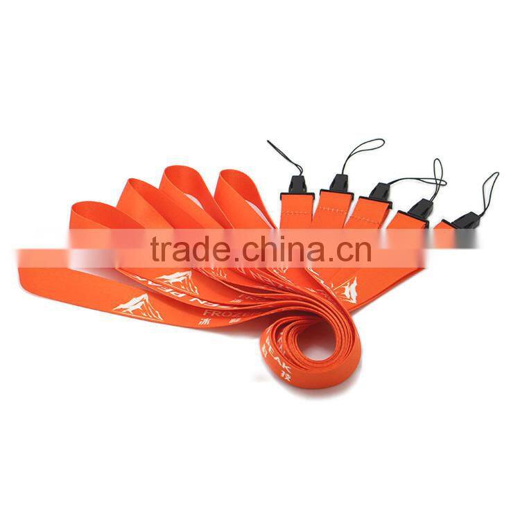 High quality custom logo luggage strap mobile phone straps remote control lanyard ID lanyards