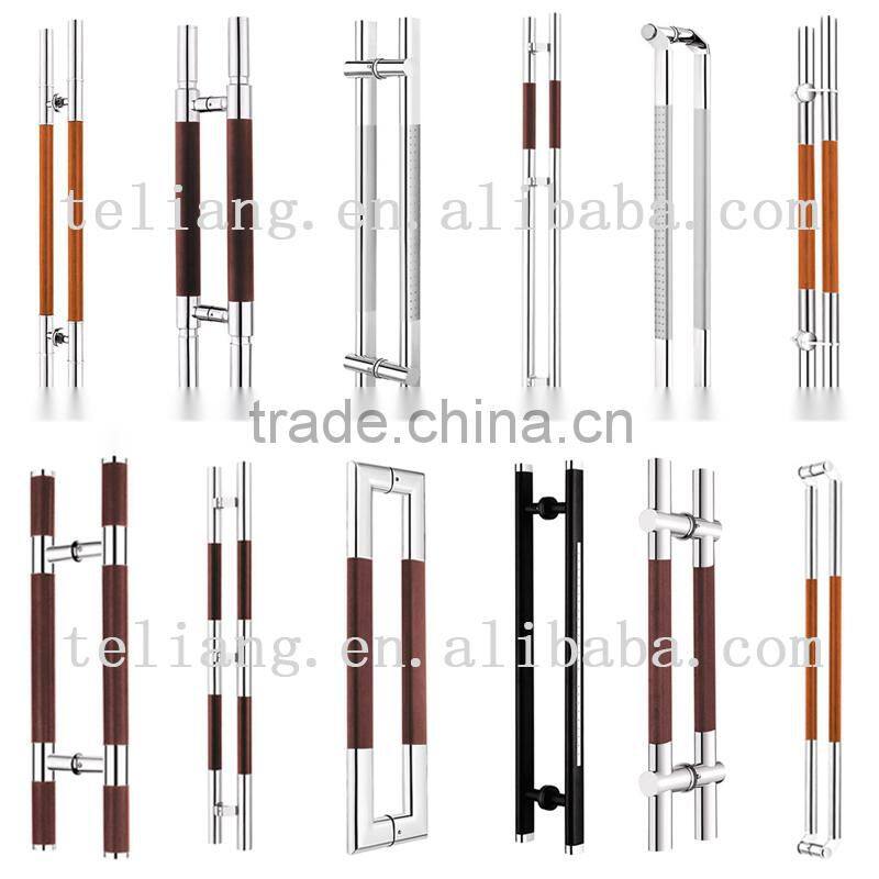factory supply stainless steel glass door handle