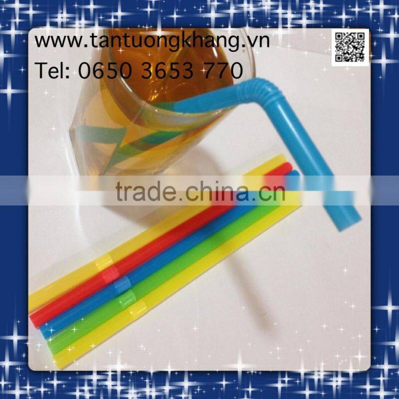 SEDEX, WCA INTERTEK Audited Flexible Drinking Straw, Packaging Upon Customer's Request