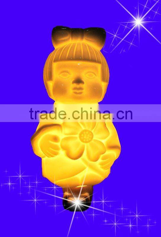 Bone China lamp shade, pendant lamp