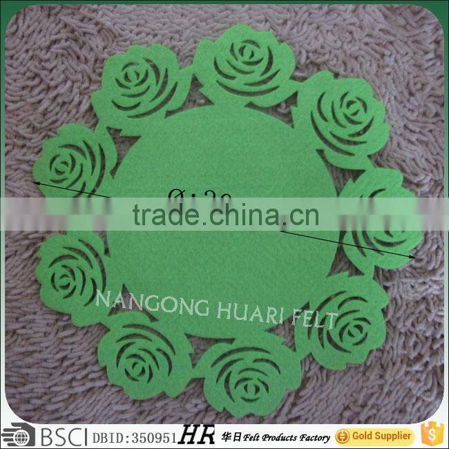 christmas felt placemats red felt backed placemat