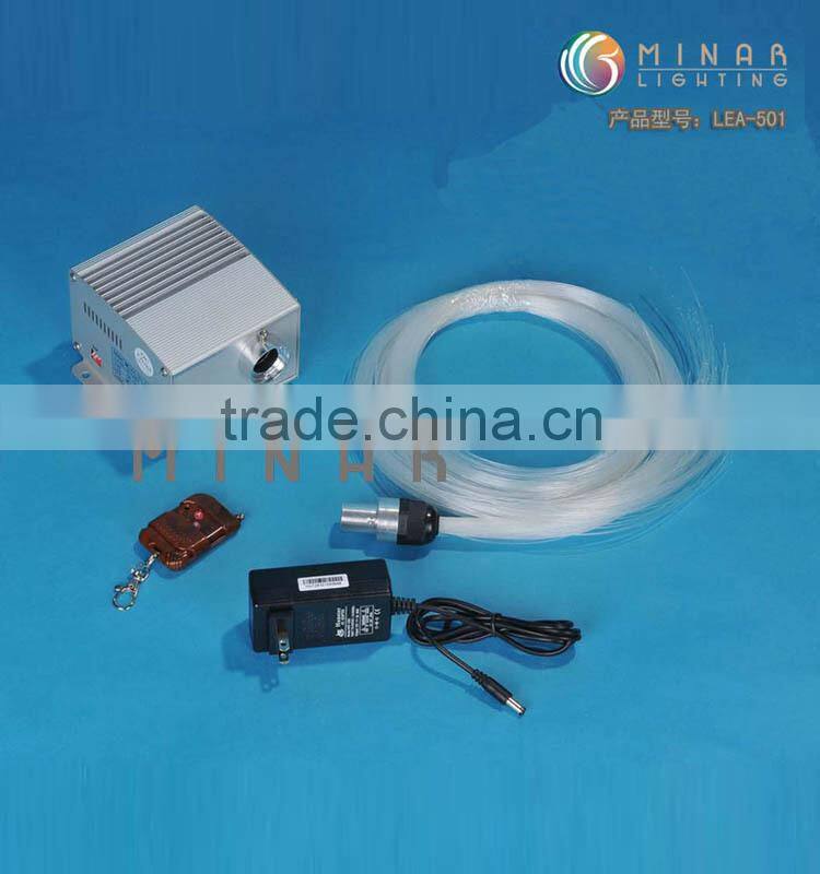 1 year warranty period fiber optic led star ceiling light modern style for kid's room