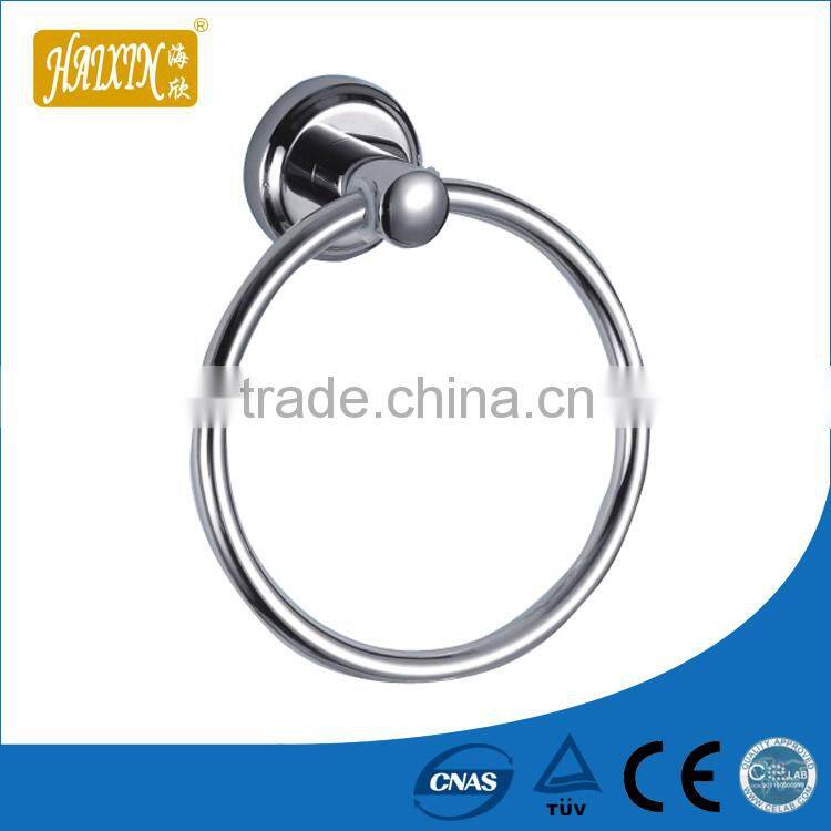 Elegant Shape Bathroom Shelf With Towel Bar