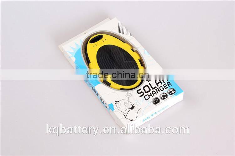 Brand New Universal Dustproof Solar Power Bank Charger for PDA GPS