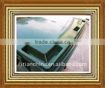 plastic mobile public garbage bins with 4 solid wheels