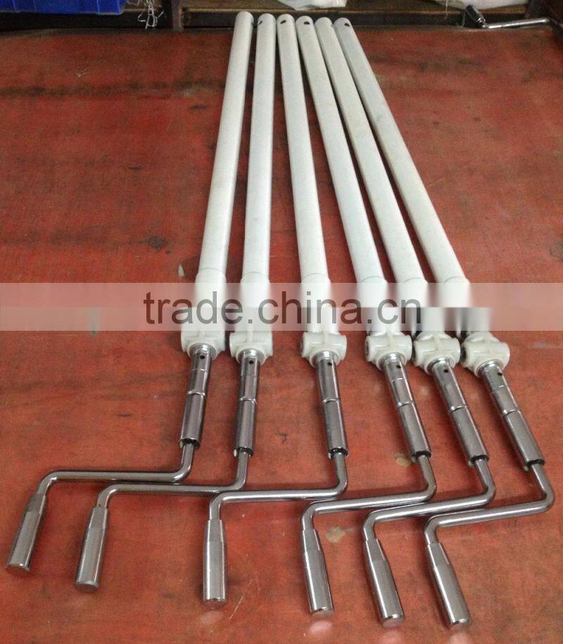 High performance Mulfunction Manual Hospital Beds Rocker with ABS handle