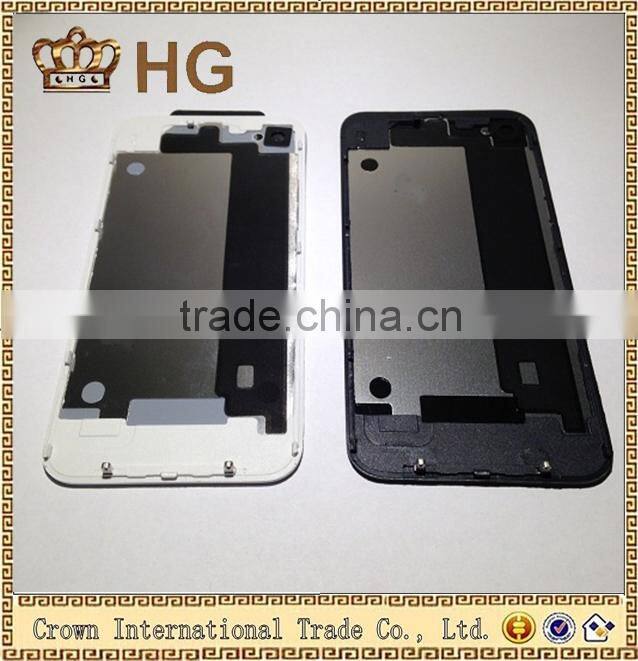 White/Black Color Rear Glass Battery Cover Back Door Housing Case For I-phone 4/ 4g 4s