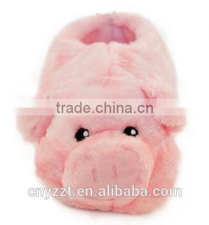 Pig Shape Slipper Nest Squeaky Hide and Seek Plush Dog Toy