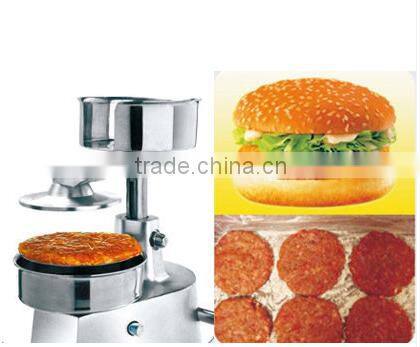 The stainless steel commercial Manual hamburger forming machine